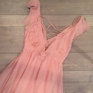 F21 Pink Long Dress